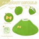 thumbnail image 3 of Collares para Aves Uxcell, Conos de Recuperación Protectores para Aves, Protector de Cuello Suave Ajustable Anti-Mordeduras (Verde, XL, 3 Piezas), 3 of 7