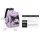 thumbnail image 2 of 3PC-SET Printing Peripheral Sanrio Kuromi Backpack Student School Bag Pencil Case Bag Mochila Boys Girls Anime kawaii Cartoon, 2 of 3