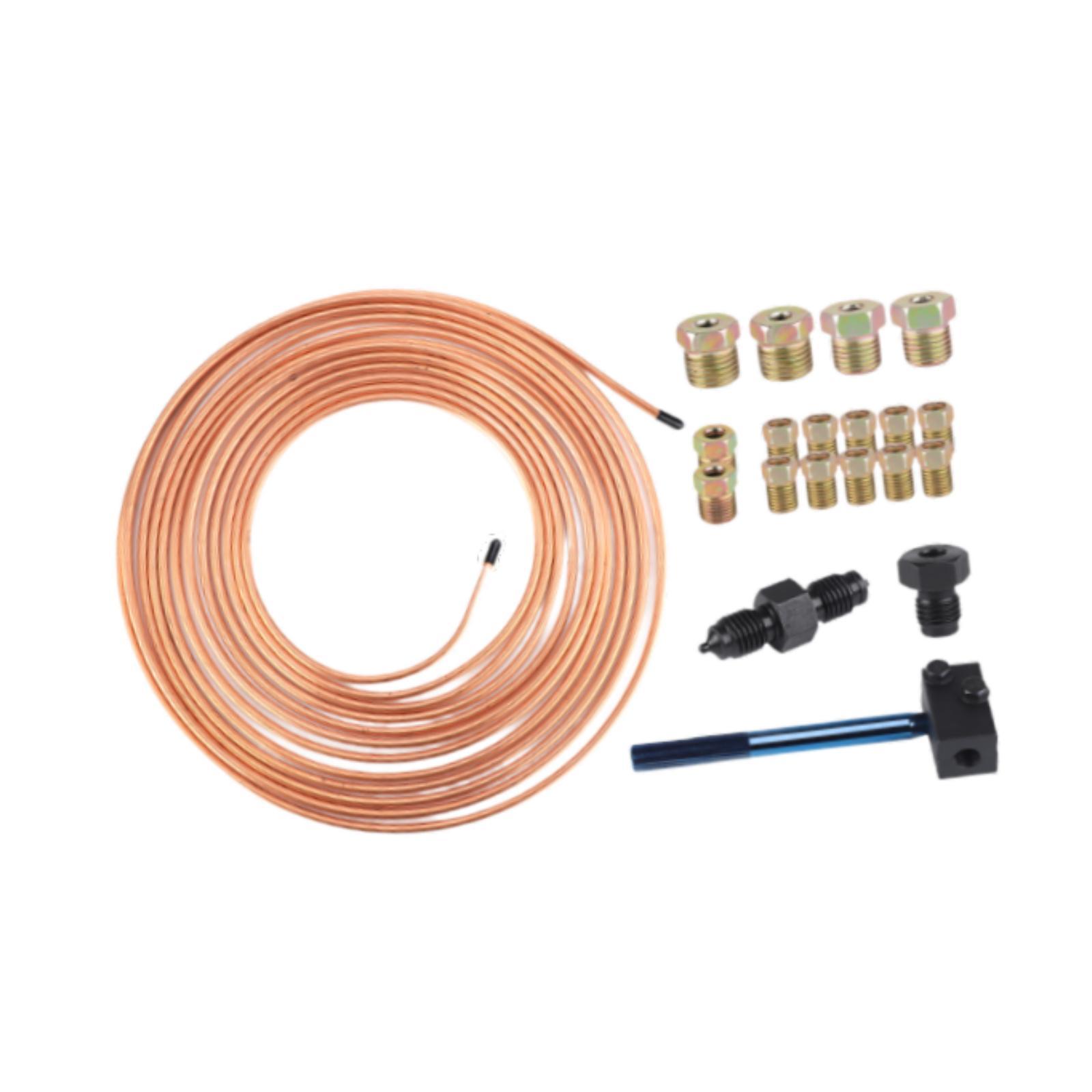Magideal - 99025A Kit De Manguera Y Tubo De Freno De Accesorios Profesionales De Alta Calidad