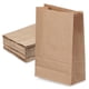 thumbnail image 1 of Bolsas de papel kraft multiusos para comestibles y almuerzo, bolsas de papel marrón para compras, almacenamiento, botes de basura pequeños y más, 50 unidades, 1 of 6