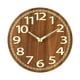 thumbnail image 3 of Reloj De Pared Luminoso Luz Decorativa En La Oscuridad Sin Tictac Para El Dormitorio, 3 of 5