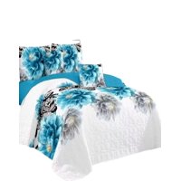 Genérico - Cubrecama Quilt King Para Verano Y Primavera C32