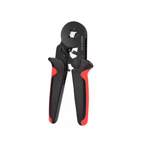 Genérico - Set Alicate Crimpador + 1800 Terminales, Color Rojo