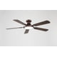 thumbnail image 1 of Ventilador de techo TCL de 52 pulgadas con aspas de madera clara, color marrón, 1 of 2