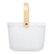 thumbnail image 3 of Cesta Blanca Con Mango, 3 of 4