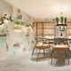 thumbnail image 4 of 1pc Retro Nostalgic Self-adhesive Wallpaper, Bedroom Stickers, Waterproof And Moisture-proof, For TV Background Wall Decor, 4 of 5