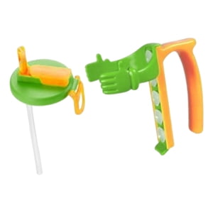 Magideal - Tapa Y Soporte Para Latas, Cubiertas Para Latas Con Tubo, Reutilizables, Fáciles De Sujetar, Soporte Portátil Para Latas De Bebidas Con Asa Para Fiest Verde