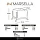 thumbnail image 3 of Pouf Marsella Pu Negro, 3 of 3