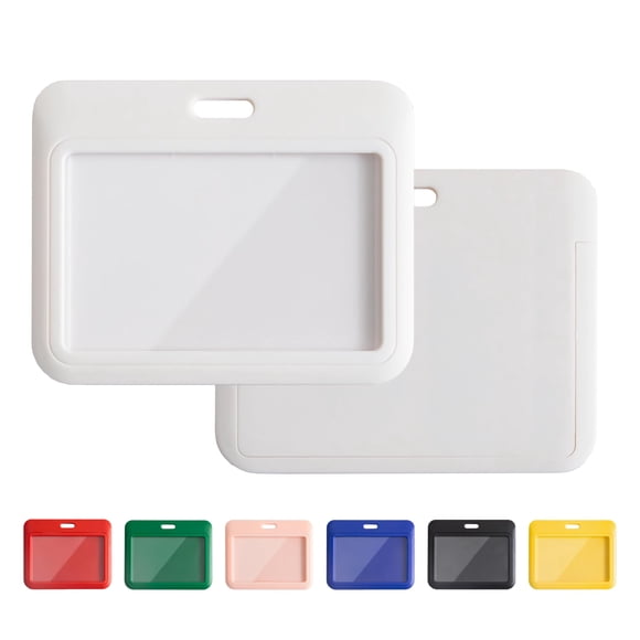 Porta credencial Lanyardio 8 cm x 10 cm Horizontal 2 tarjetas