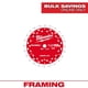 thumbnail image 1 of Disco Sierra Circular Milwaukee 7-1/4" 24T 48-40-0720, 1 of 1