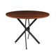 thumbnail image 1 of Mesa Industrial Cross Redonda 100 Cm Oscura, 1 of 3
