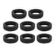 thumbnail image 2 of 8x Fundas De Silicona Para Ruedas De Equipaje, Protector Contra Arañazos, Cubierta Para Ruedas De Maleta, Color Negro, 2 of 5