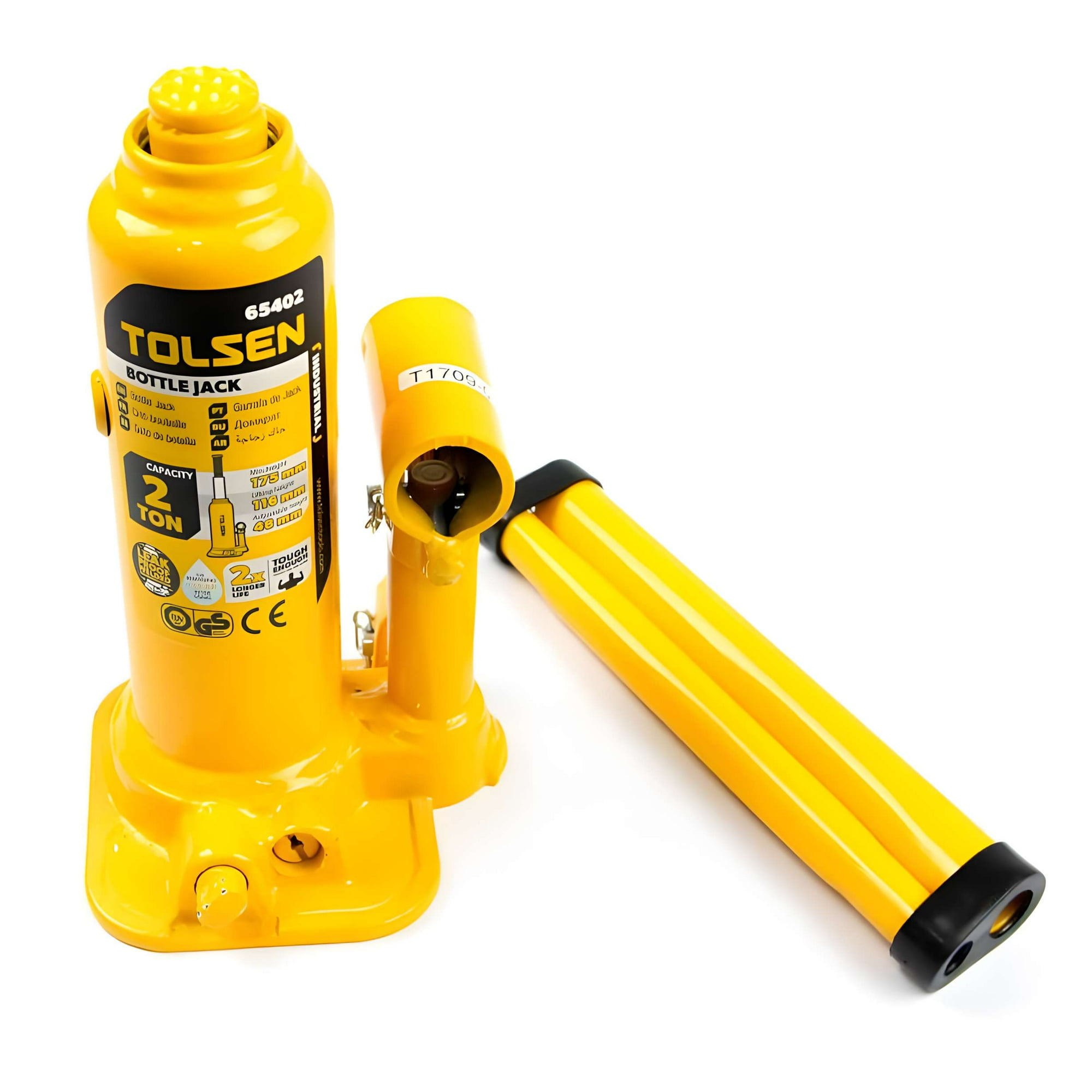 Gata Tipo Botella 2 Ton - Tolsen