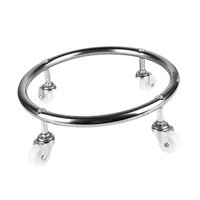 Ioensy - Accesorios De Base De Cilindro De Gas Móvil Multifuncional Con Rueda Para Cocina Sin Freno