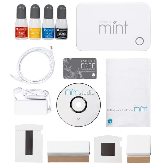 Impresora personalizada Silhouette America Silhouette Mint 4x4 White