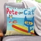 thumbnail image 1 of Pete el Gato Fundas de almohada de terciopelo con tema, regalos de funda de almohada, decoración para el hogar, cojín de lanzar, regalo de cumpleaños para fans y parejas.61*61cm., 1 of 6