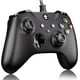 thumbnail image 1 of Controlador AARONMEI Xbox Series X/S Xbox One Windows 10 y Superior con Cable y Jack de Audio 3.5 mm Negro, 1 of 3