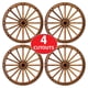 thumbnail image 4 of Decoración para fiestas con forma de rueda Beistle Wagon, paquete de 4 unidades, 47 cm, 4 of 7