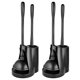 thumbnail image 1 of Juego de Desatascador y Cepillo para Inodoro Stock Your Home (2 unidades) Negro, 1 of 7