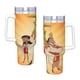 thumbnail image 4 of La Escuela del Emperador Vaso aislado de acero inoxidable con asa, diseño temático, regalo para familia, amigos y fans; incluye pajita y encaja en el portavasos estándar, 40 oz, 4 of 6