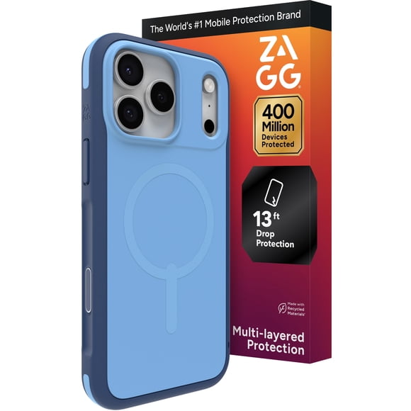 Funda de teléfono ZAGG Sedona Snap para iPhone 17 Pro Max Blue