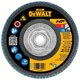 thumbnail image 1 of Disco de solapa DEWALT Zirconia de grano 80, 115 mm x 16 mm, 1 of 3
