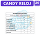 thumbnail image 3 of Dulces Candy Reloj De Mabú - Libre de Sellos (Contiene 20un), 3 of 3