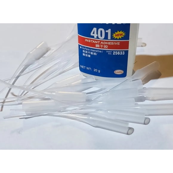 Adhesivo Instantáneo De 20 Gm 401 + 30 Boquillas De 7 Cm