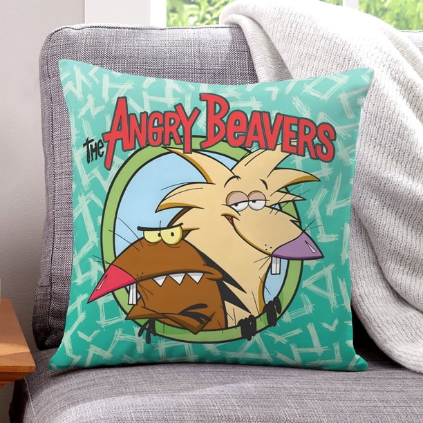 Los Castores Cascarrabias Fundas de almohada de terciopelo con tema, regalos de funda de almohada, decoración para el hogar, cojín de lanzar, regalo de cumpleaños para fans y parejas.61*61cm.