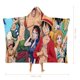 thumbnail image 2 of One Piece Manta Capa con Capucha Anti-Bolitas, Manta de Lana Ártica Suave, Manta Portátil de Felpa Ligera y Lujosa, Poncho para Siesta en Casa y Oficina, 100*130cm, 2 of 6