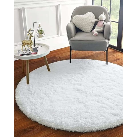 Myl Todo Hogar - Alfombra Redonda De Pelo Suave Shaggy 150 Cm