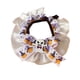thumbnail image 4 of Disfraz De Calabaza De Halloween Mascota Corbata Decorativa Para Mascotas Para Gatito Cachorro Blanco M, 4 of 5
