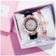 thumbnail image 2 of Reloj de lujo Personalizado para Mujeres con Incrustaciones y Pulsera, 2 of 4