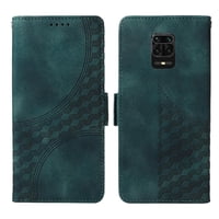 Carcasa Foxdock Xiaomi Redmi Note 9 Pro 4G De Cuero Pu, Diseño Acolchado Clásico, Protección Contra Caídas Y Rayones