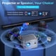 thumbnail image 3 of Proyector Tasofac 4K con enfoque automático/Keystone, WiFi, Bluetooth, 3 of 3