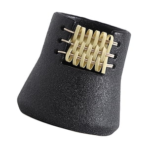 Bothyi - Jarrón De Cerámica Nórdico Tejido Adornos Florero Para Decoración De Mesa Negro