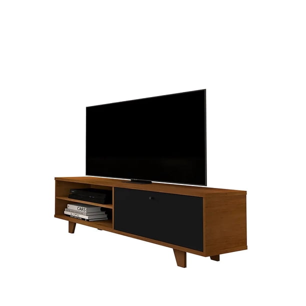 Rack Buffet Arrimo Hasta 55" Apoyado / 65" Colgado Caramelo - Estilo Moderno Neutral Be Design (160x53.5x45.5 cm)