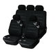 thumbnail image 1 of Funda Cubre Asiento Auto Mujer 9 Piezas Negro Mariposas, 1 of 3