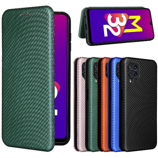 Funda Flip para FOXDOCK Samsung Galaxy M32 - Funda magnética de negocios, funda protectora delgada