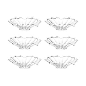 Bothyi - 6 Protectores De Goteo Para Velas, Bandeja De Disco Para El Hogar, Bodas, Fiestas Temáticas, Pétalos Acanalados.