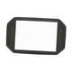thumbnail image 2 of Espejo de mano de espuma para barbería, espejo de maquillaje rectangular con doble asa, espejo de peluquería para salón, corte de pelo, viajes y hogar, 2 of 5