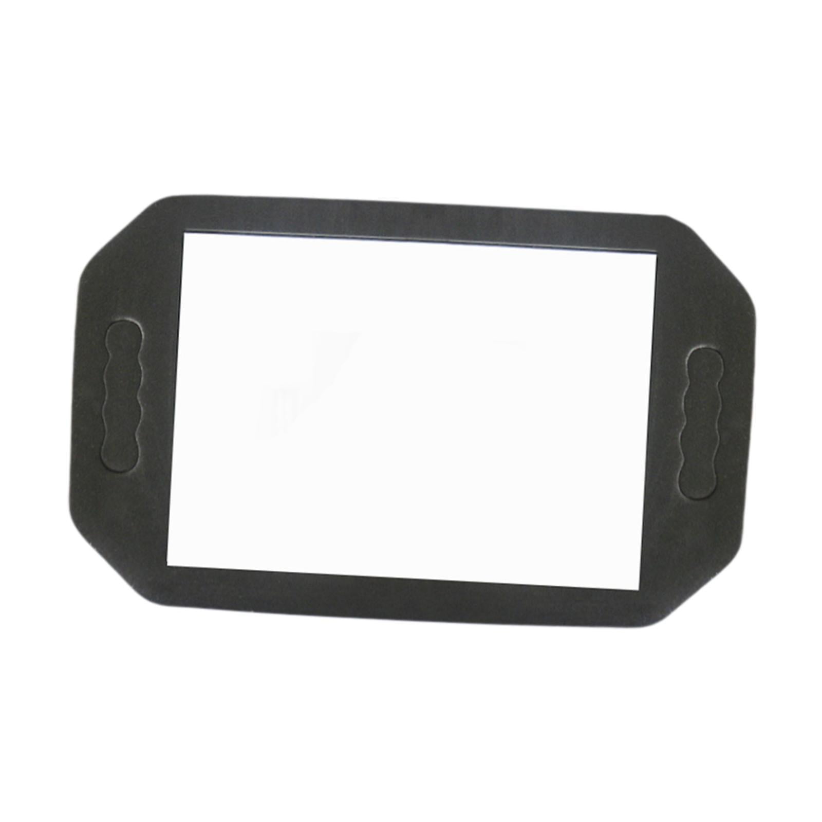 Ioensy - Espuma De Peluquería Espejo Portátil Espejo De Mano Grande Para El Cabello De Baño En El Hogar Estilista