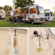 thumbnail image 2 of Kitchen Storage Rotating Hook Self-adhesive No-trace Hook Punch-free Sticky Hook, 2 of 3