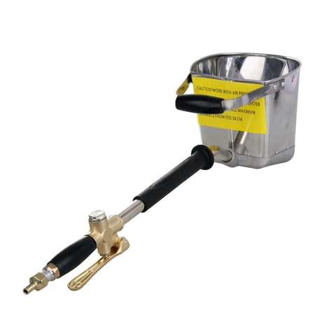 Magideal - Pulverizadora De Mortero De Cemento, Herramienta De Jadeo De Aire, 4 Chorros Automáticos Para Agua, Barro, Cemento, Estuco