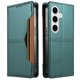 thumbnail image 1 of Funda Billetera para [samsung galaxy S25 Plus/S24 Plus] Tarjetero Magnético Soporte Verde, 1 of 6