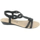 thumbnail image 1 of Sandalia Chalada Mujer Call-16 Negro Casual, 1 of 4