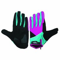 Onwheels - Guante Largo Touch Morado Verde Talla S