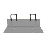 Magideal - Placa De Extensión Del Colchón Del Asiento Trasero Del Automóvil Portable Cómodo Con La Bolsa De Almacenamiento Para El Accesorio Plegable De Cuero Pu