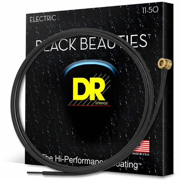 Cuerdas Black Beauties para Guitarra Eléctrica DR Strings 11-50