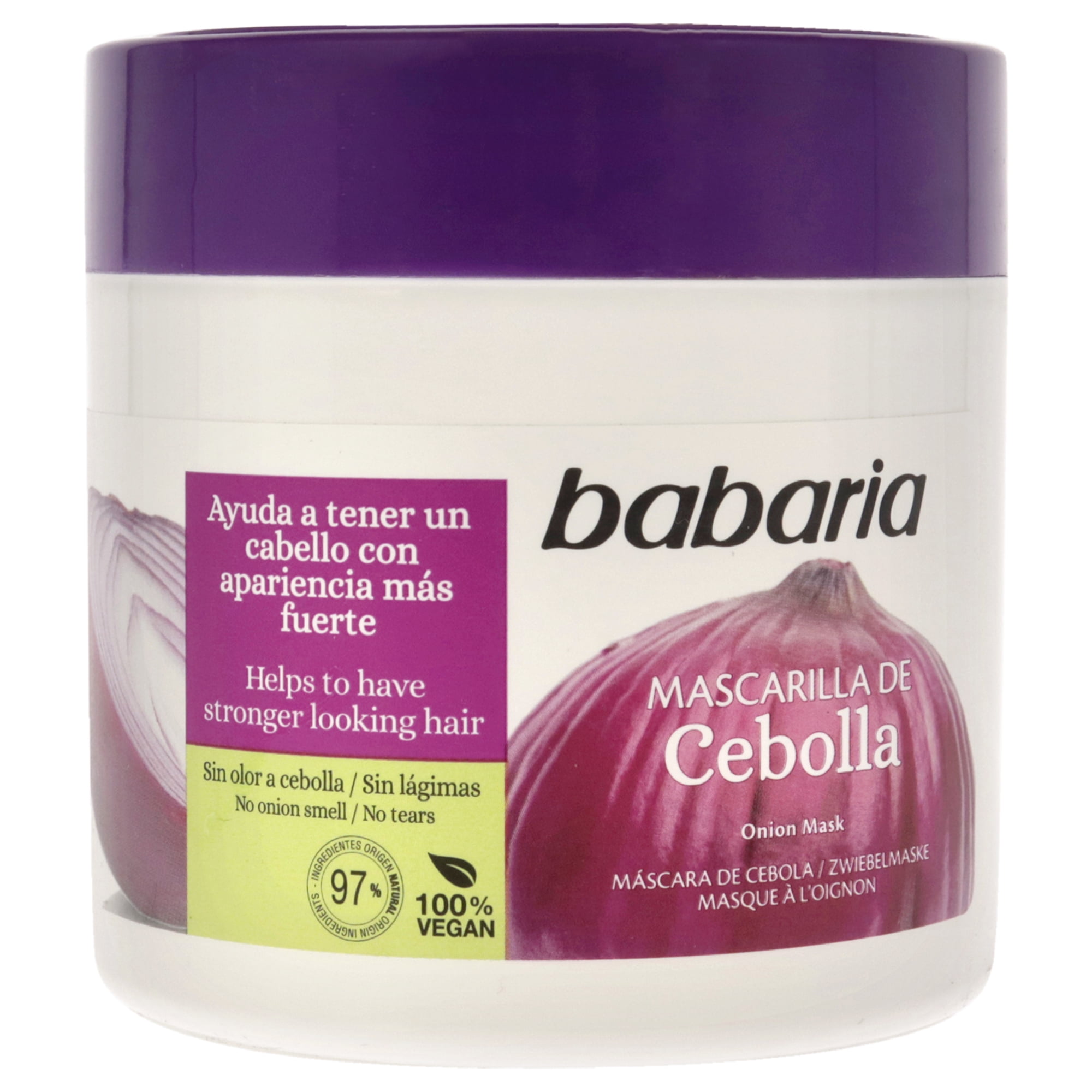 Mascarilla Capilar Babaria Onion Hair Mask 400ml Unisex